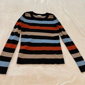 Striped Long Sleeve Sweater- purchased from VICI